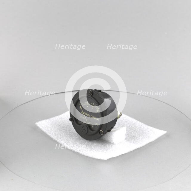 Voltmeter / Ammeter, Antenna Current, SW-52. Creator: General Electric Company.