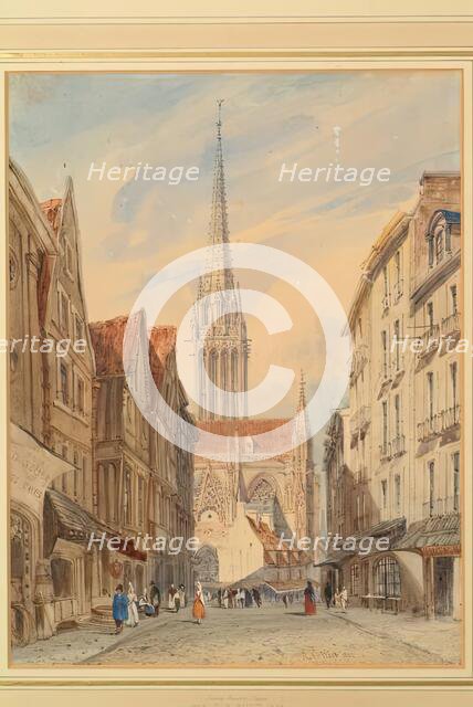 St Pierre, Caen, 1832. Creator: Thomas Shotter Boys.
