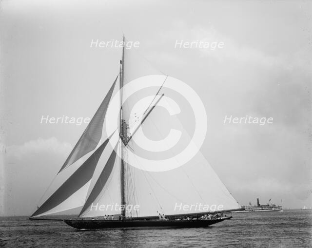 Valkyrie II, (1893?). Creator: John S Johnston.