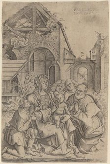 The Nativity, c. 1507. Creator: Benedetto Montagna.