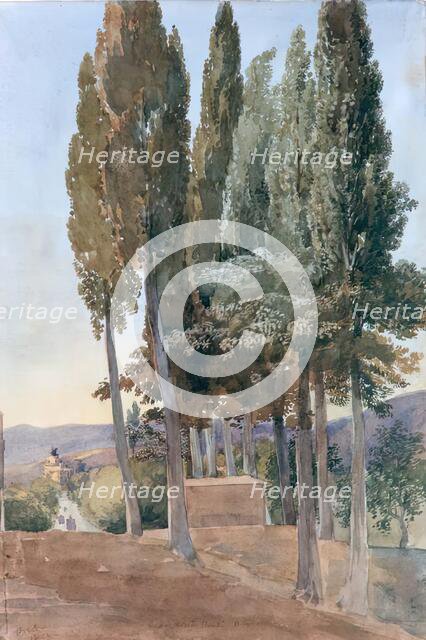 Near Porta Pinti, Florence, 1824. Creator: James William Giles.