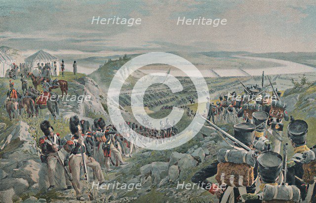 'The French Army Crossing The Niemen', 1812, (1896). Artist: Unknown.