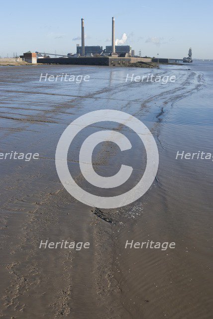 UK, Tilbury Power Station, 2009. Creator: Ethel Davies.