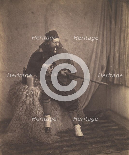 Zouave, 2nd Division, 1855. Creator: Roger Fenton.