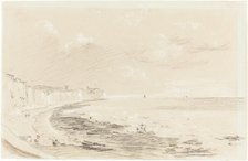 Sea Coast Scene, 19th century. Creator: Unknown.