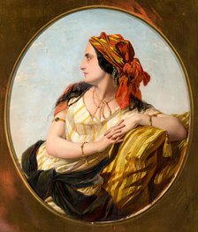 Eastern Lady, 1849. Creator: Henry Nelson O'Neil.