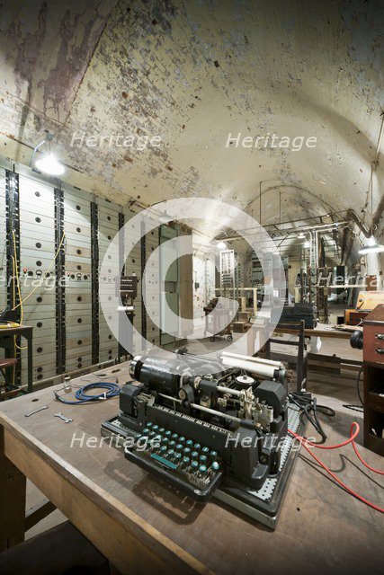 Repeater Station, Dover Castle Wartime Tunnels, Kent, 2011. Artist: Historic England Staff Photographer.