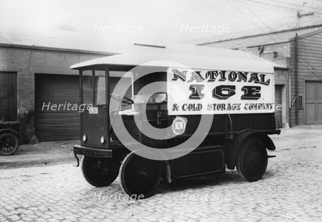 1924 Walker electric van. Creator: Unknown.