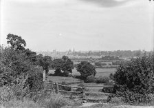 Distant view of Oxford, Oxfordshire form Hinskey Hill, c1860-c1922. Artist: Henry Taunt