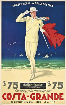 Costa-Grande, 1928. Creator: Mauzan, Luciano Achille (1883-1952).