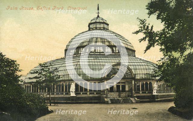 'Palm House, Sefton Park, Liverpool', 1946. Creator: Unknown.