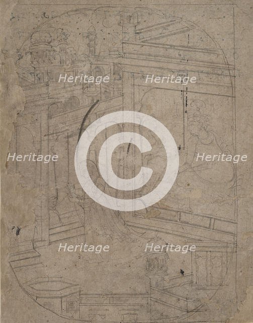 Woman Leaving Her Lover, ca. 1790-1820. Creator: Unknown.