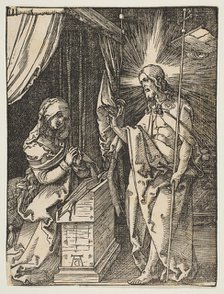 Christ Appearing to His Mother, from The Small Passion, ca. 1510. Creator: Albrecht Durer.