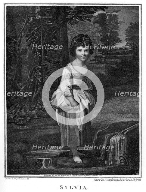 'Sylvia', late 18th century (1905).Artist: J Jones