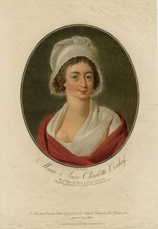 Portrait of Charlotte Corday (1768-1793), 1793.
