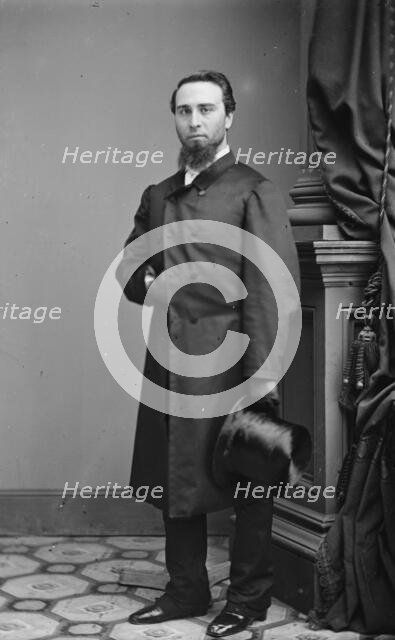 Rev. Harris, between 1855 and 1865. Creator: Unknown.