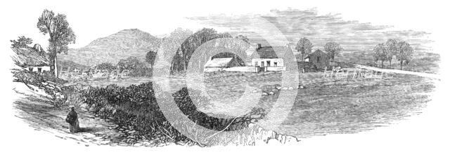 Sketches from Ireland: Reilly's farmhouse at Fartha, 1870. Creator: Unknown.