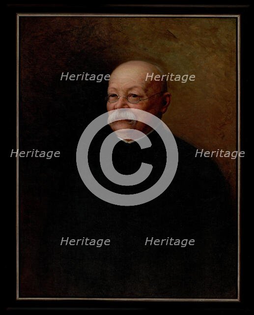 Portrait of the writer Pyotr Dmitryevich Boborykin (1836-1921), 1910. Creator: Parkhomenko, Ivan Kirillovich (1870-1940).