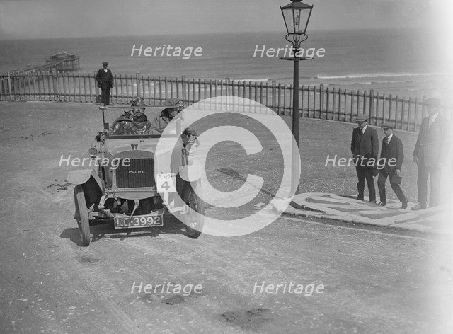 Pilot car at the seaside. Artist: Bill Brunell.
