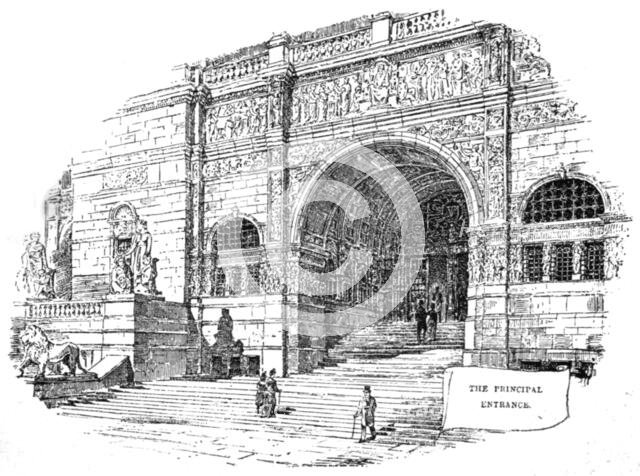 ''The Imperial Institute of the United Kingdom , The Colonies, and India; The Principal Entrance', 1 Creator: Unknown.