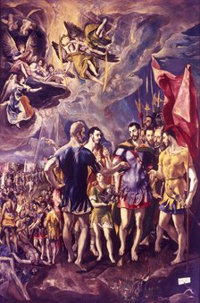 'The Martyrdom of St Maurice', 286 (c1580-1581). Artist: El Greco