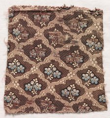 Textile Fragment, 1774-1793. Creator: Unknown.