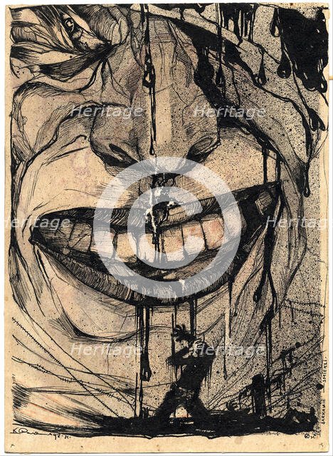 Red Laughter, 1931. Creator: Padegs; Karlis (1911-1940).