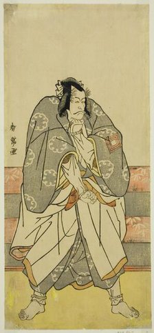 The Actor Ichikawa Danjuro V as Akushichibyoe Kagekiyo (?), c. 1783/84. Creator: Katsukawa Shunjo.