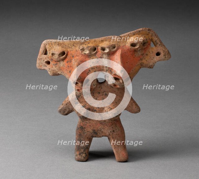 Female Figure with Two Joined Heads, 200 B.C./A.D. 300. Creator: Unknown.