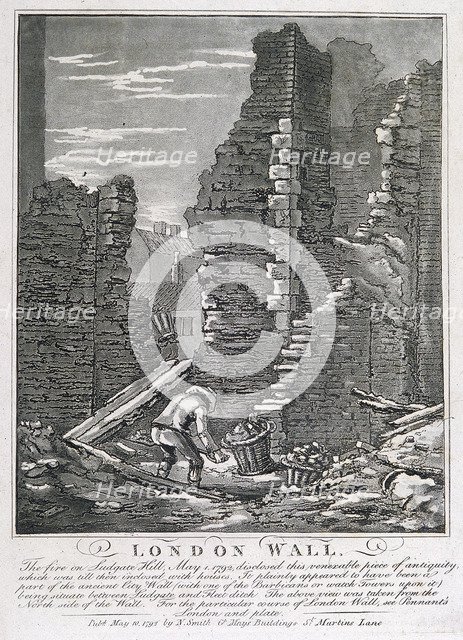 Ludgate Hill, London, 1792. Artist: John Thomas Smith