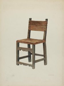 Chair, 1941. Creator: Robert W.R. Taylor.