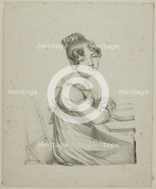Portrait of Countess Mollien, 1816. Creator: Vivant Denon.