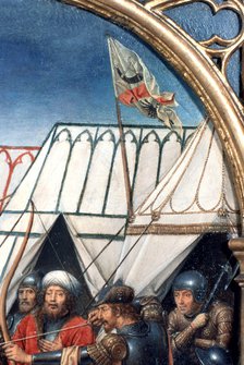 'St Ursula Shrine, Martyrdom at Cologne', Detail, 1489. Artist: Hans Memling
