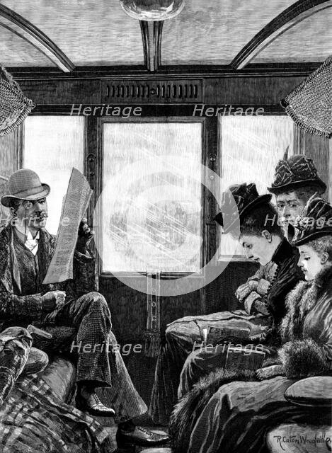 Easter Manoeuvres: "Eyes Right!", 1890.  Creator: Unknown.