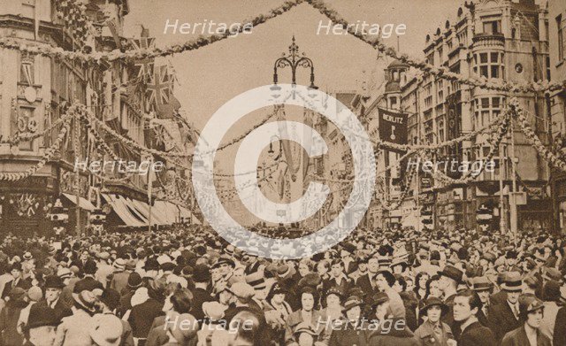 Celebrations for the Silver Jubilee of King George V, London, 1935. Artist: Unknown.