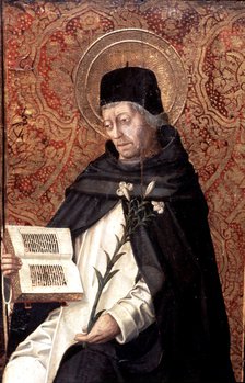 Santo Domingo de Guzman (1171-1221), Spanish religious founder of the Order of Preachers.
