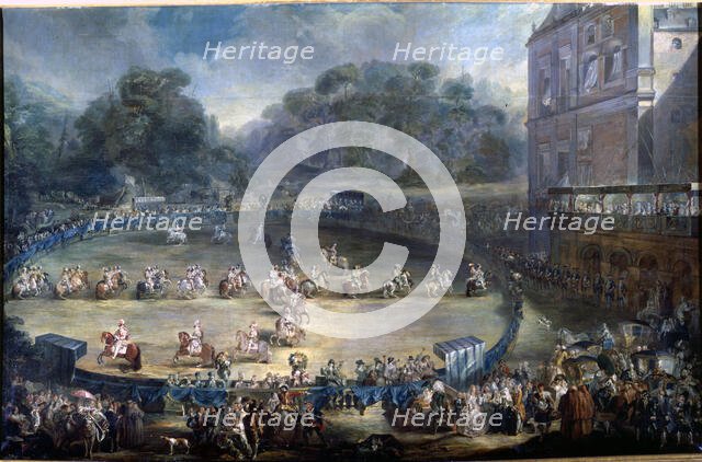 'The royal couples', 18th century. Creator: Paret y Alcazar, Luis (1746 - 1799).