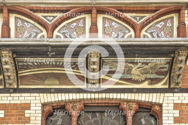 35 Rue le Correge, Brussels, Belgium, (1898), c2014-2017. Artist: Alan John Ainsworth.