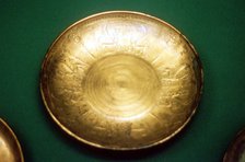 Phoenician bronze bowl from Nimrud, Assyria, 8th century BC. Artist: Unknown