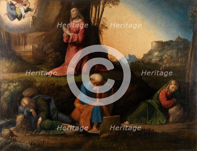 The Agony In The Garden, 1524. Creator: Benvenuto Tisi da Garofalo.