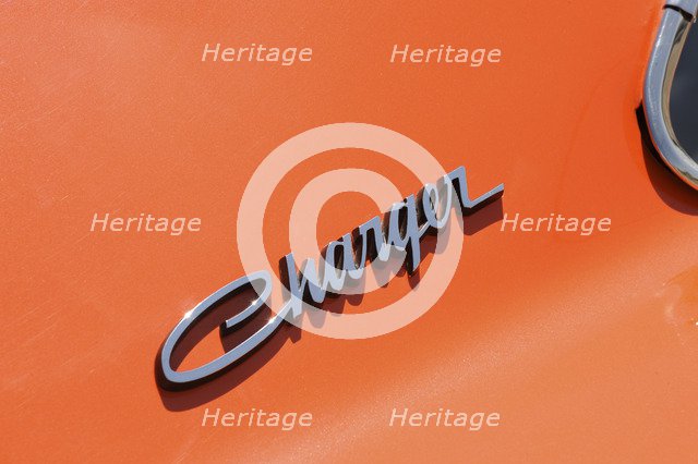 Dodge Charger Daytona 440 1969. Artist: Simon Clay.