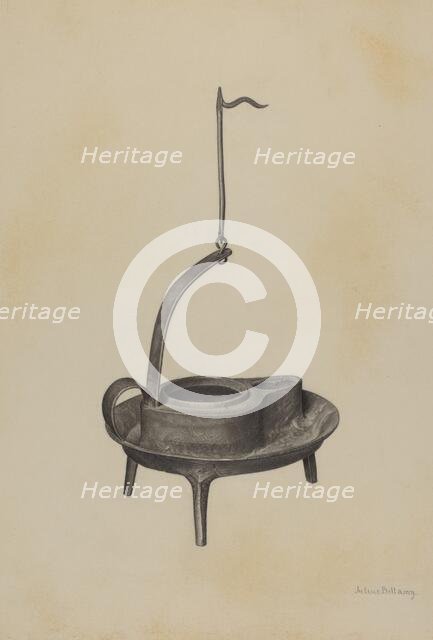 Betty Lamp, c. 1941. Creator: Julius Bellamy.