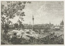 Panorama of a City on a River. Creator: Antonio Canaletto (Italian, 1697-1768).