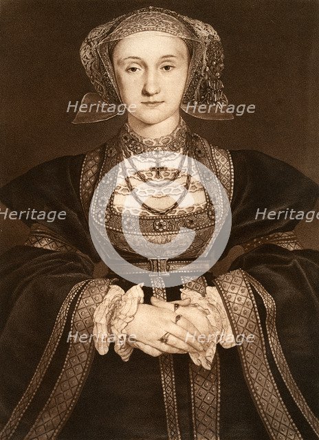 'Anne of Cleves', 1539, (1902). Artist: Hans Holbein the Younger