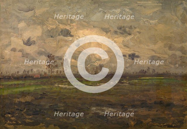 The Heathland, c1870-1907. Creator: Theodoor Verstraete.