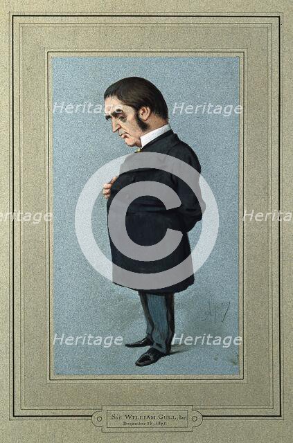 Sir William Withey Gull, 1875. Creator: Carlo Pellegrini.