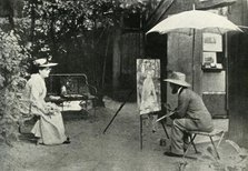 Toulouse-Lautrec painting Berthe la Sourde, 1890, (1947).  Creator: Maurice Joyant.