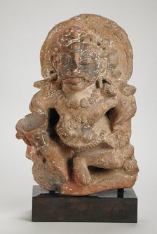 Kubera, the God of Riches, 5th century. Creator: Unknown.