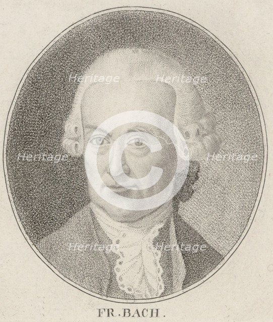 Portrait of Wilhelm Friedemann Bach (1710-1784), Second Half of the 18th cen.
