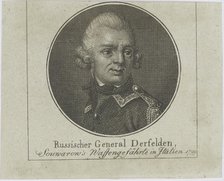 General Otto Wilhelm Derfelden (1737-1819) , c. 1800. Creator: Anonymous.
